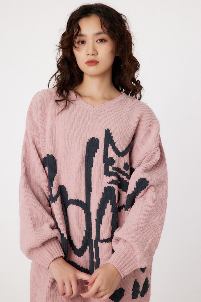 RODEO CROWNS「2WAY モールロゴニットワンピース」|ワンピース|