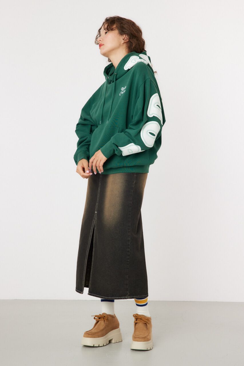 RODEO CROWNS「リバースパッチLOGOパーカー」|パーカー|