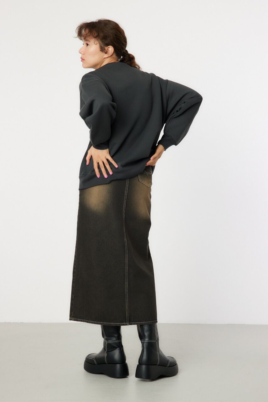 RODEO CROWNS「フェイクファーロゴスウェットトップス」|パーカー|