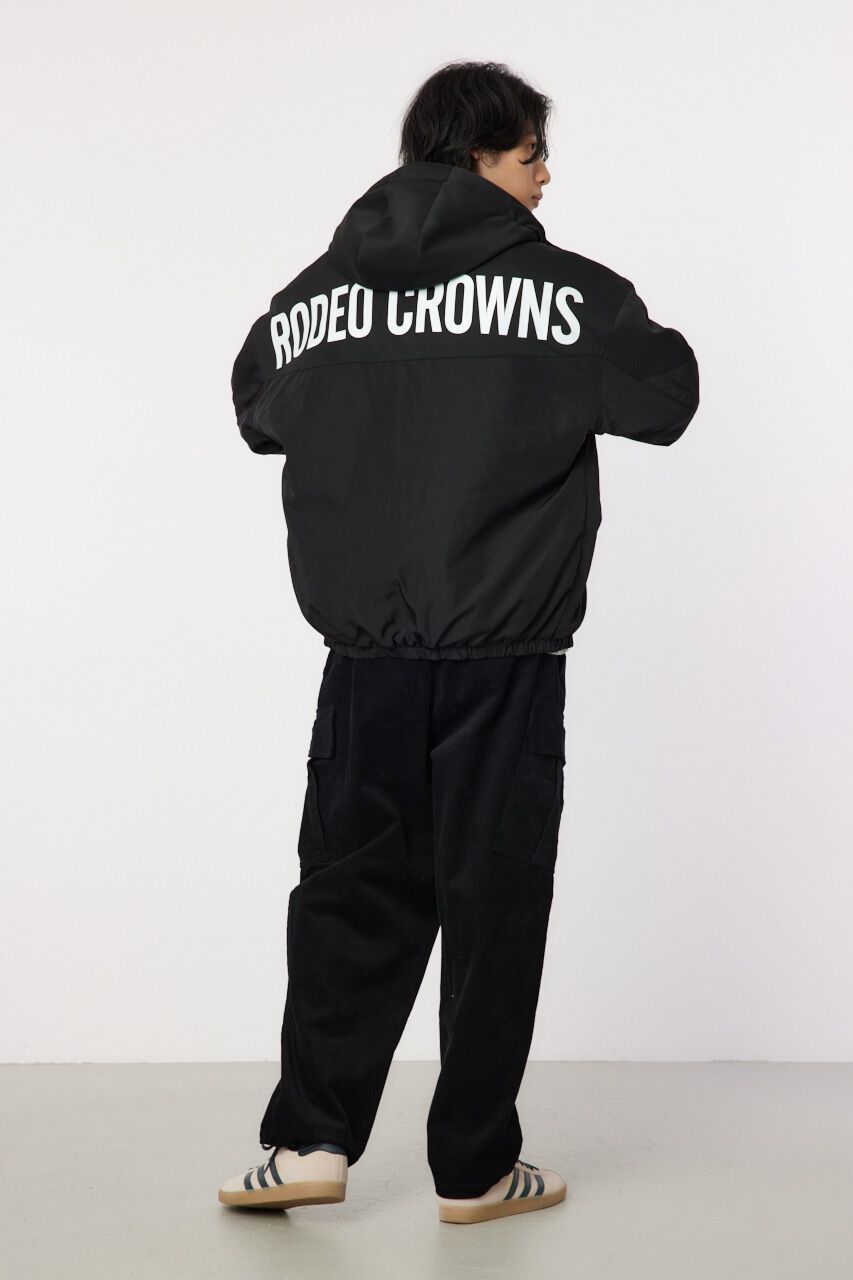 RODEO CROWNS「bicolor hooded ジャケット」|ブルゾン・スタジャン|
