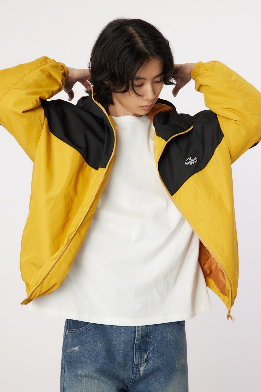 RODEO CROWNS「bicolor hooded ジャケット」|ブルゾン・スタジャン|