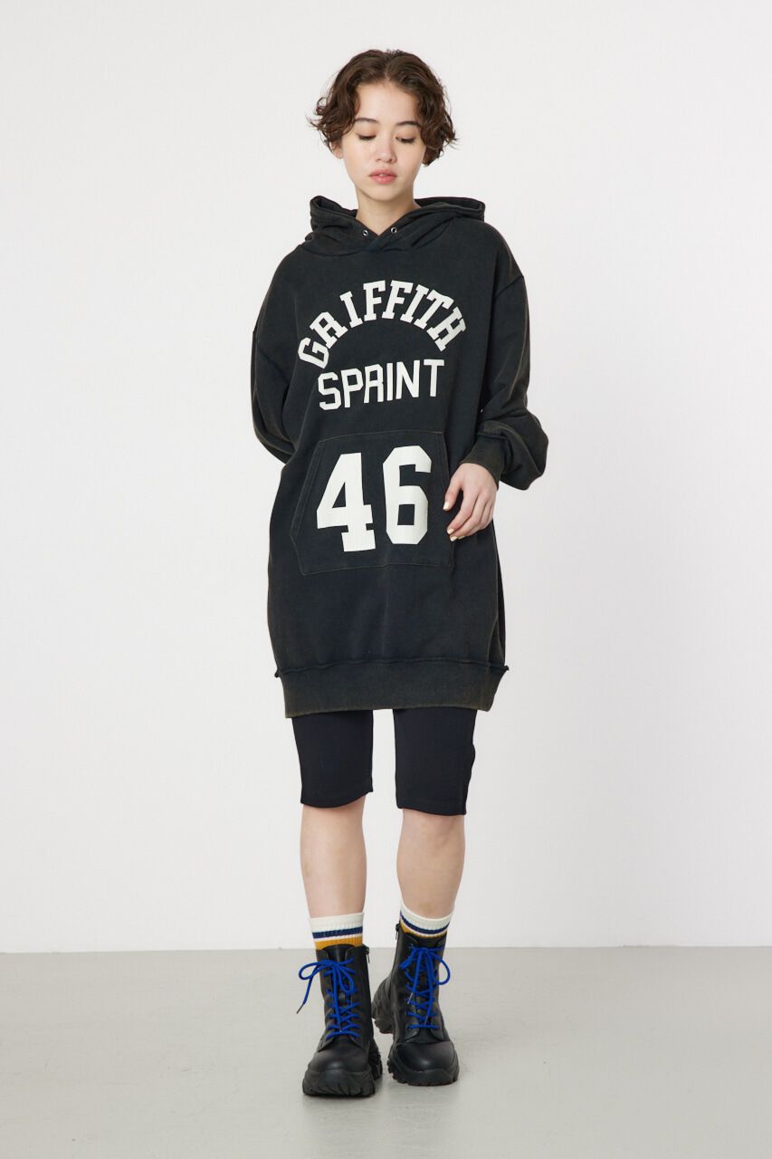 RODEO CROWNS「ナンバーパーカーワンピース」|ワンピース|