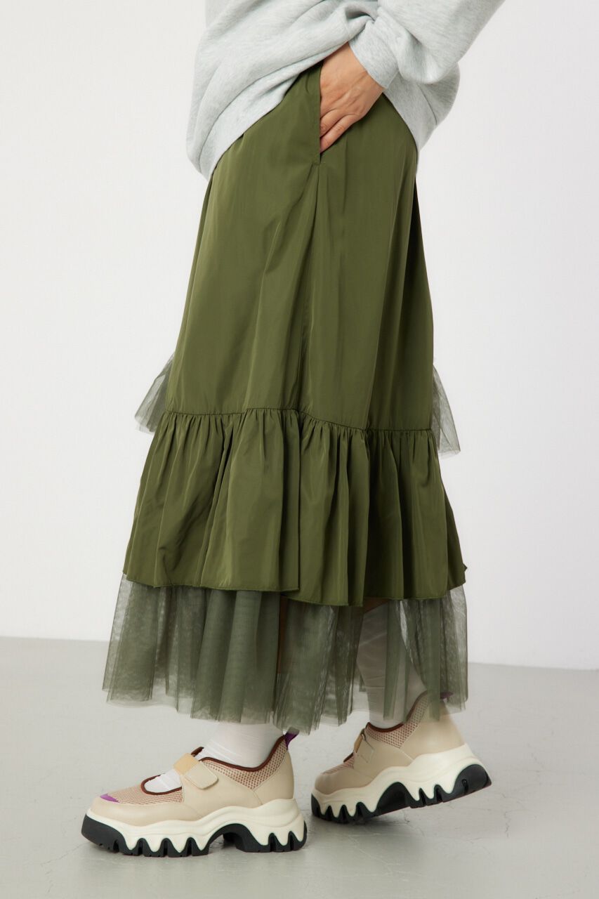 RODEO CROWNS「チュールフリルスカート」|スカート|