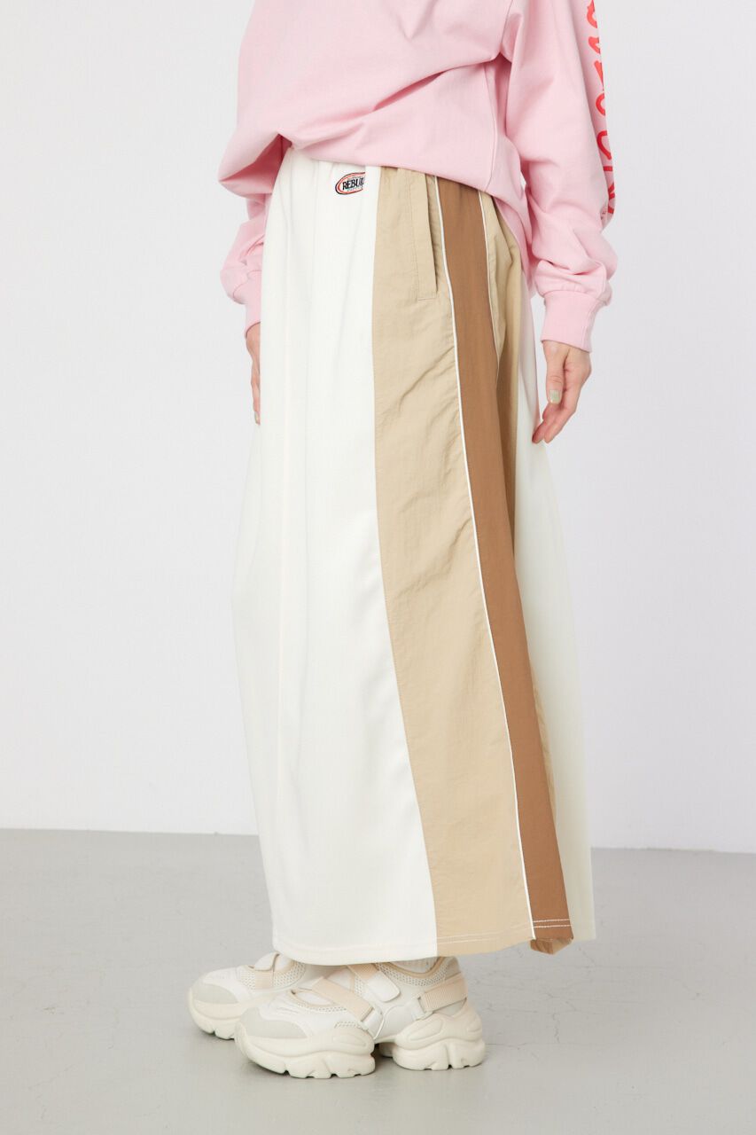 RODEO CROWNS「ナイロン&times;ジャージスカート」|スカート|