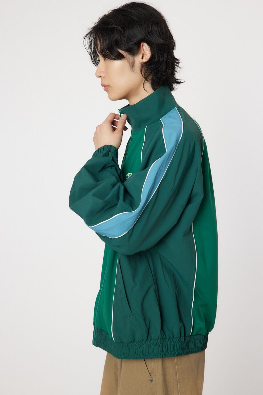 RODEO CROWNS「ナイロン&times;ジャージトラックジャケット」|ブルゾン・スタジャン|