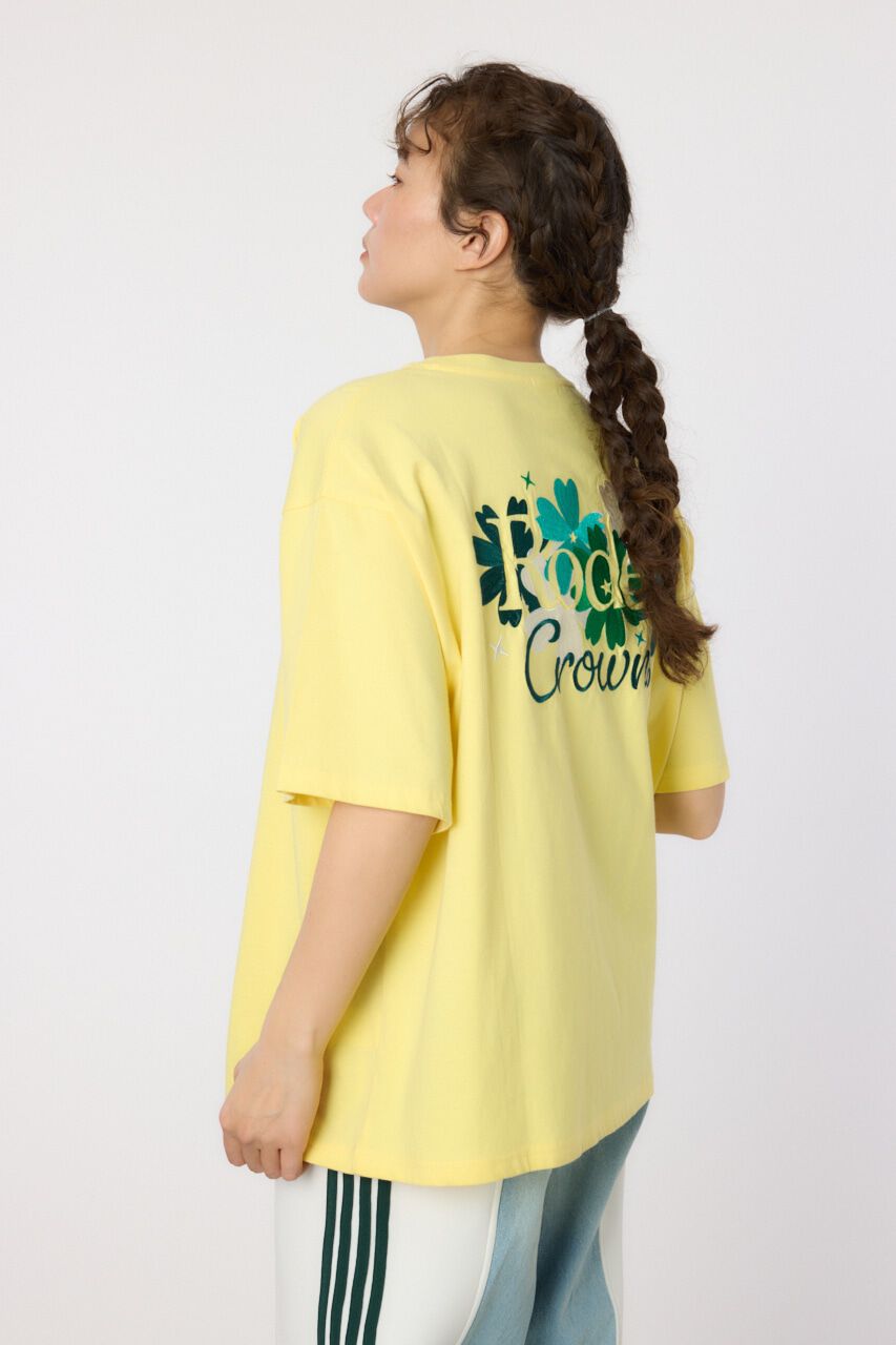 RODEO CROWNS「Flower Logo Embroidery Tシャツ」|Tシャツ・カットソー|