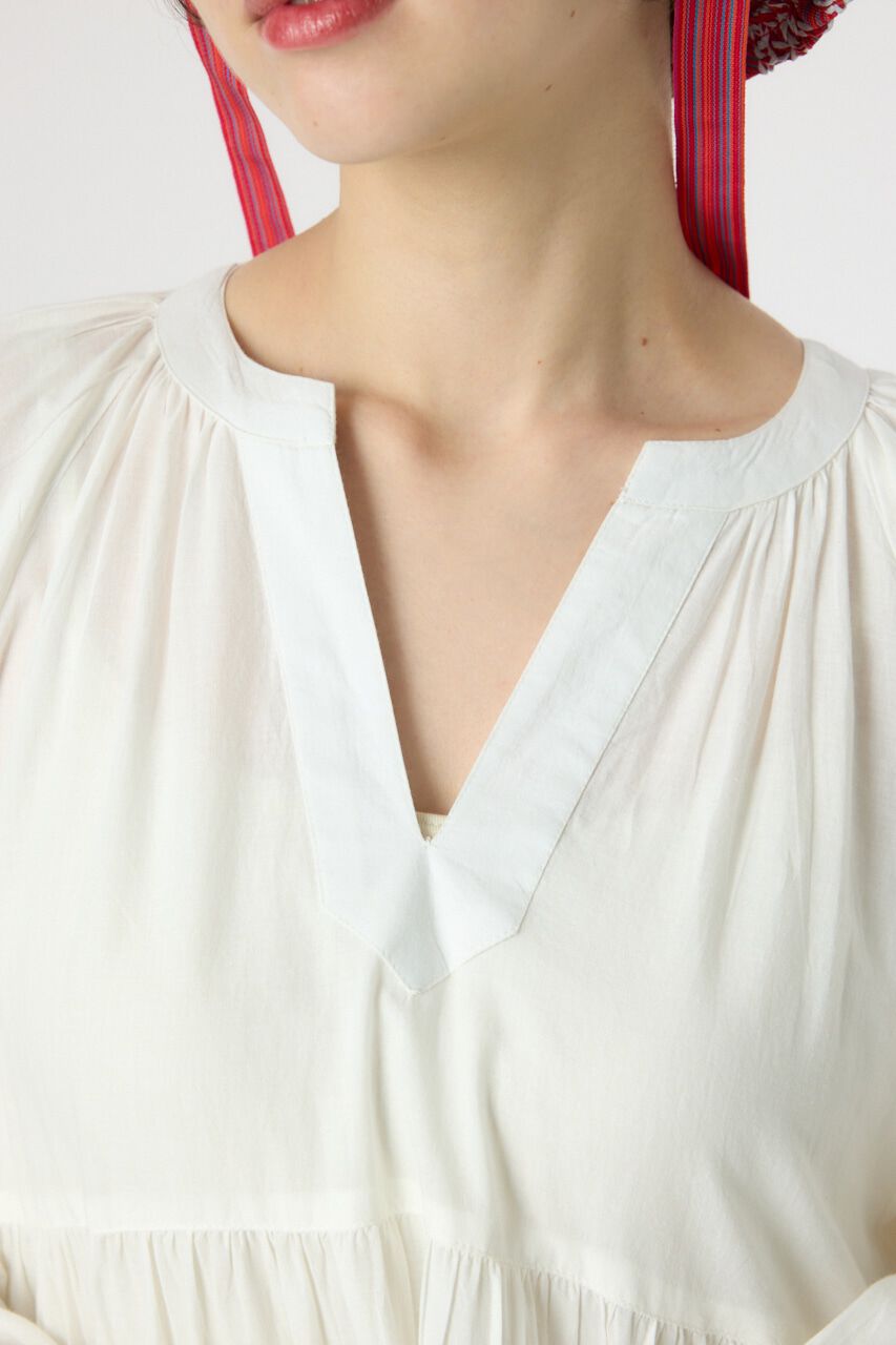 RODEO CROWNS「コットンレーススカラップワンピース」|ワンピース|