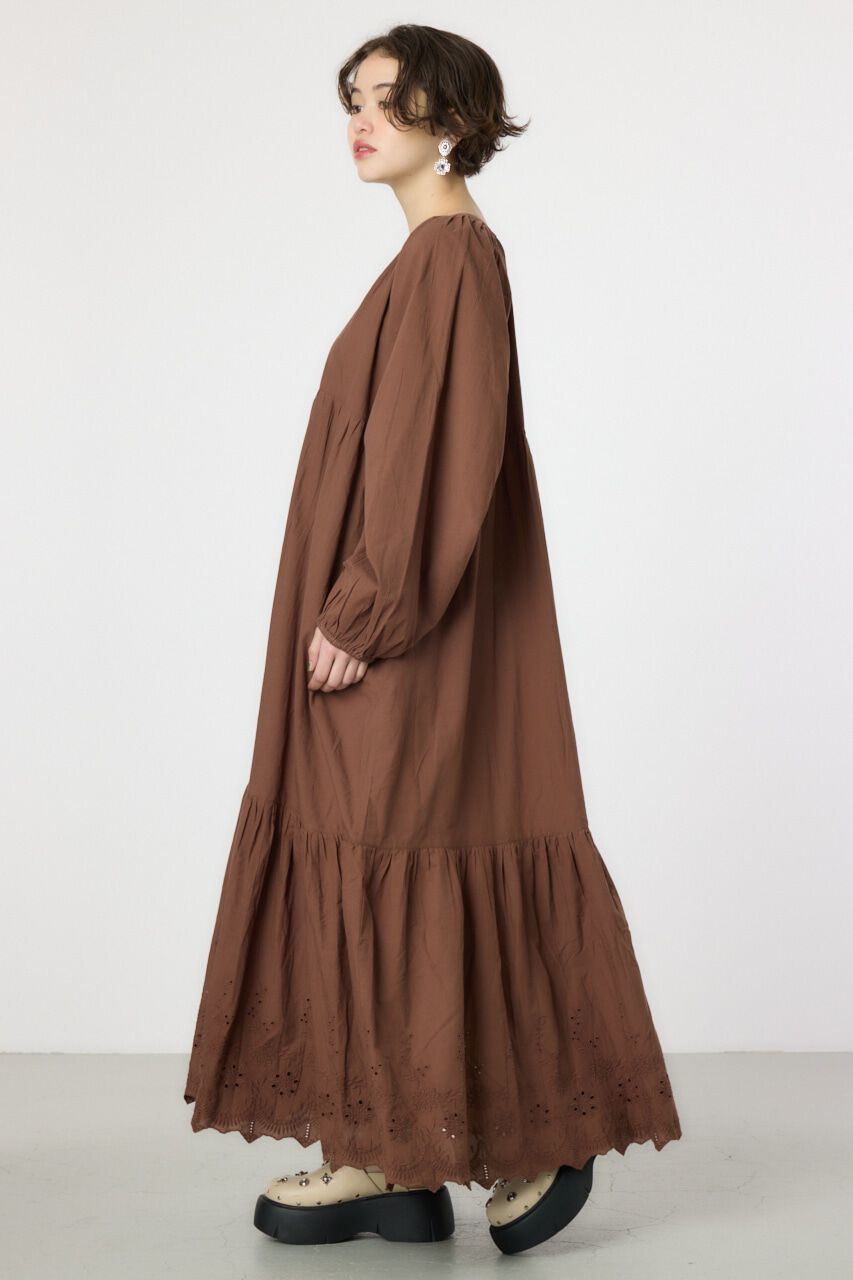 RODEO CROWNS「コットンレーススカラップワンピース」|ワンピース|