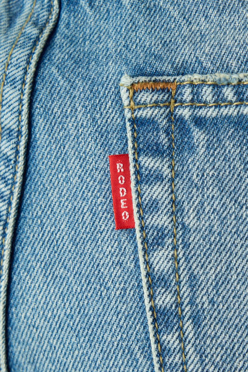 RODEO CROWNS「waist designフレアデニムパンツ」|デニム|