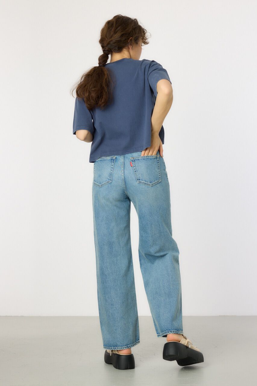 RODEO CROWNS「waist designフレアデニムパンツ」|デニム|