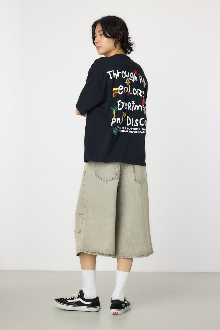 RODEO CROWNS「デニムバミューダパンツ」|デニム|