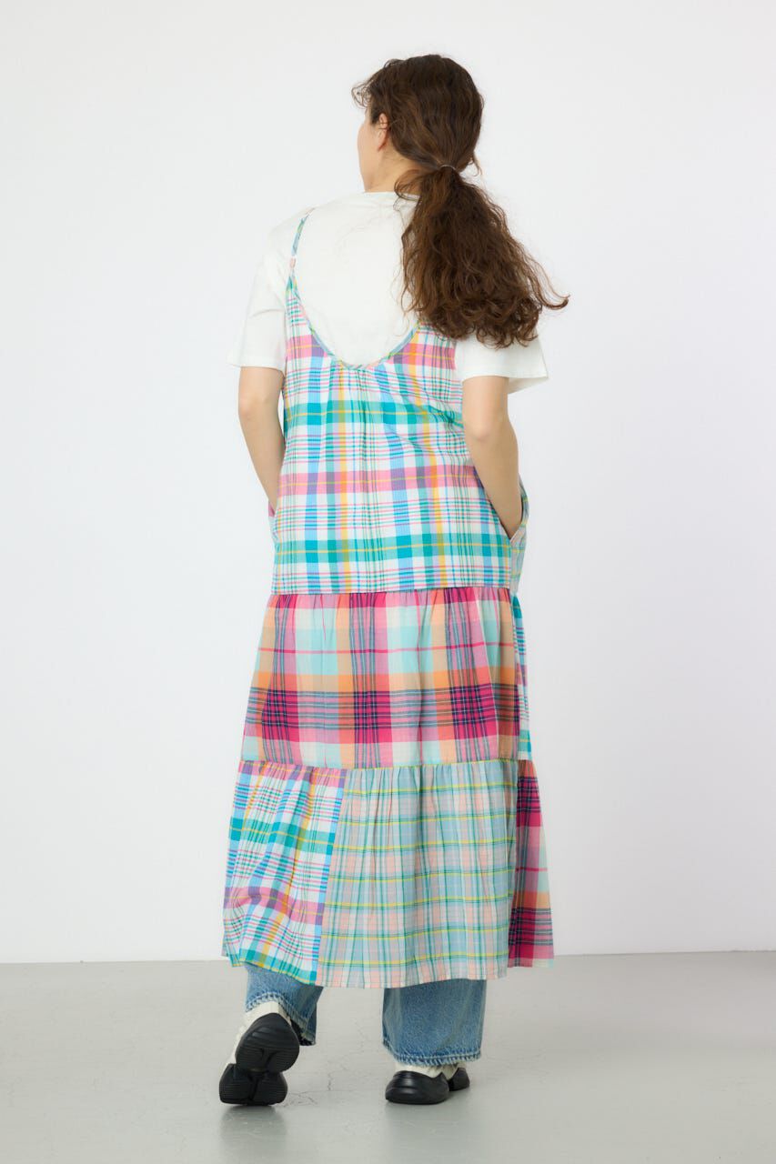 RODEO CROWNS「クレイジーチェックキャミワンピース」|ワンピース|