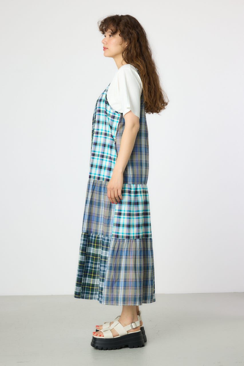 RODEO CROWNS「クレイジーチェックキャミワンピース」|ワンピース|