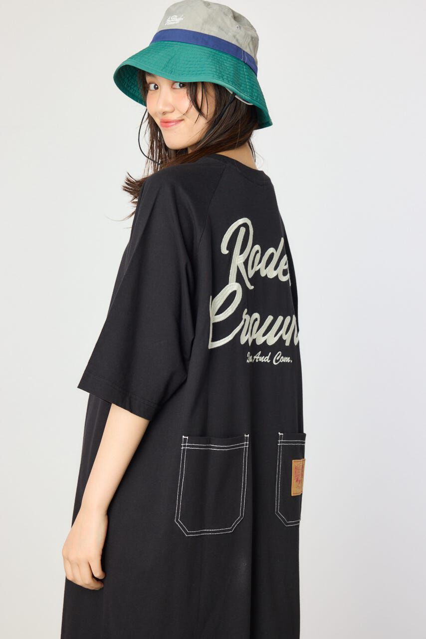RODEO CROWNS「ラグランカラーステッチワンピース」|ワンピース|