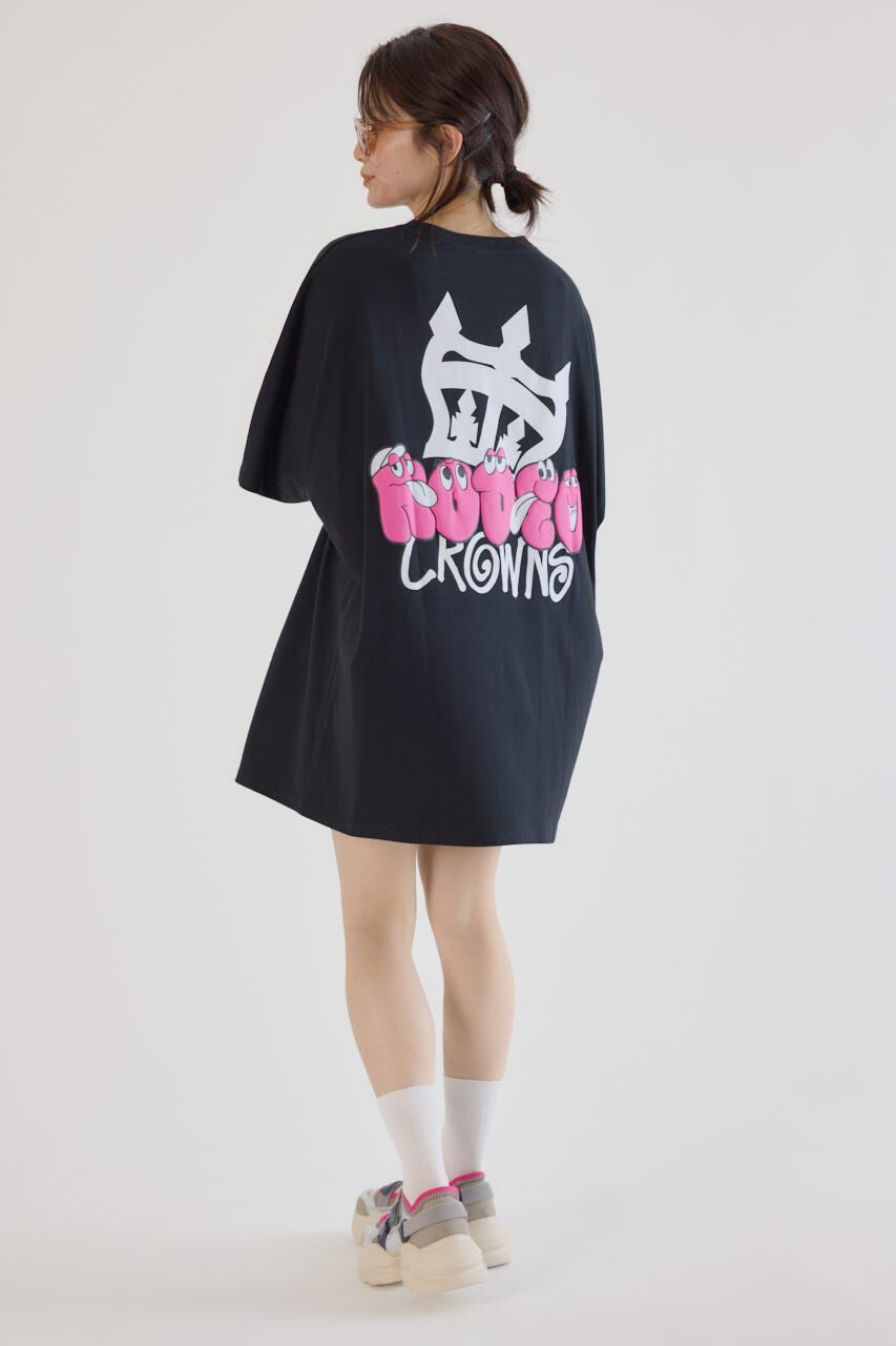 RODEO CROWNS「ストリートFace Logo Tワンピース」|ワンピース|