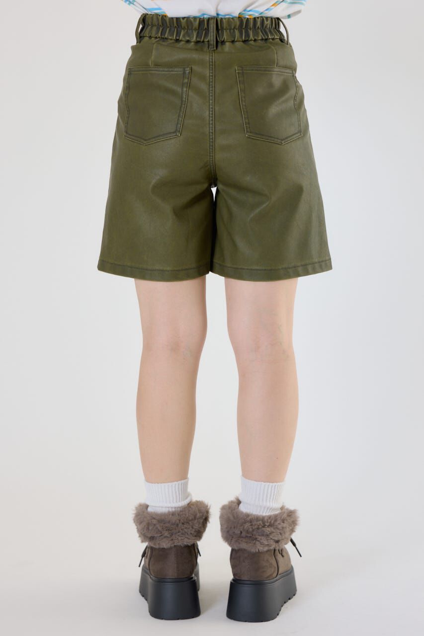 RODEO CROWNS「ヴィンテージフェイクレザーハーフパンツ」|その他|