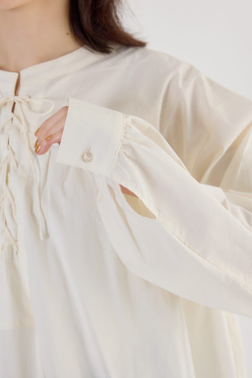 RODEO CROWNS「レースアップ2WAYブラウス」|シャツ・ブラウス|