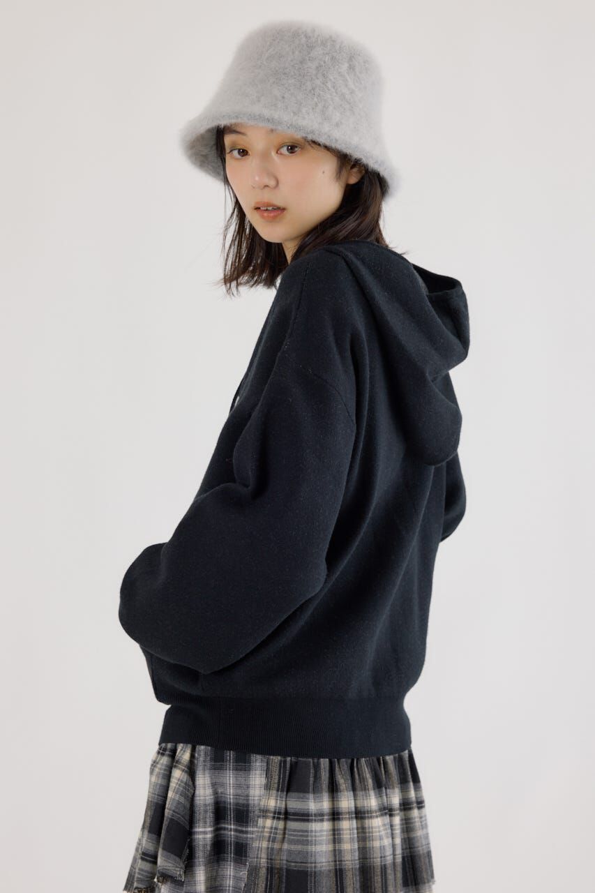 RODEO CROWNS「ジャガードニットジップパーカー」|パーカー|