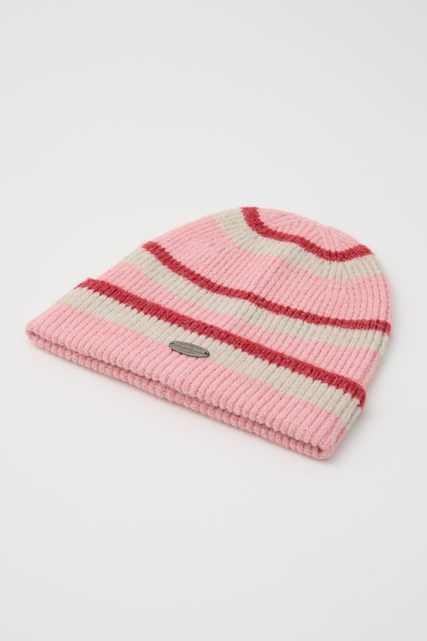 RODEO CROWNS「ボーダーモヘアニットビーニー」|その他|