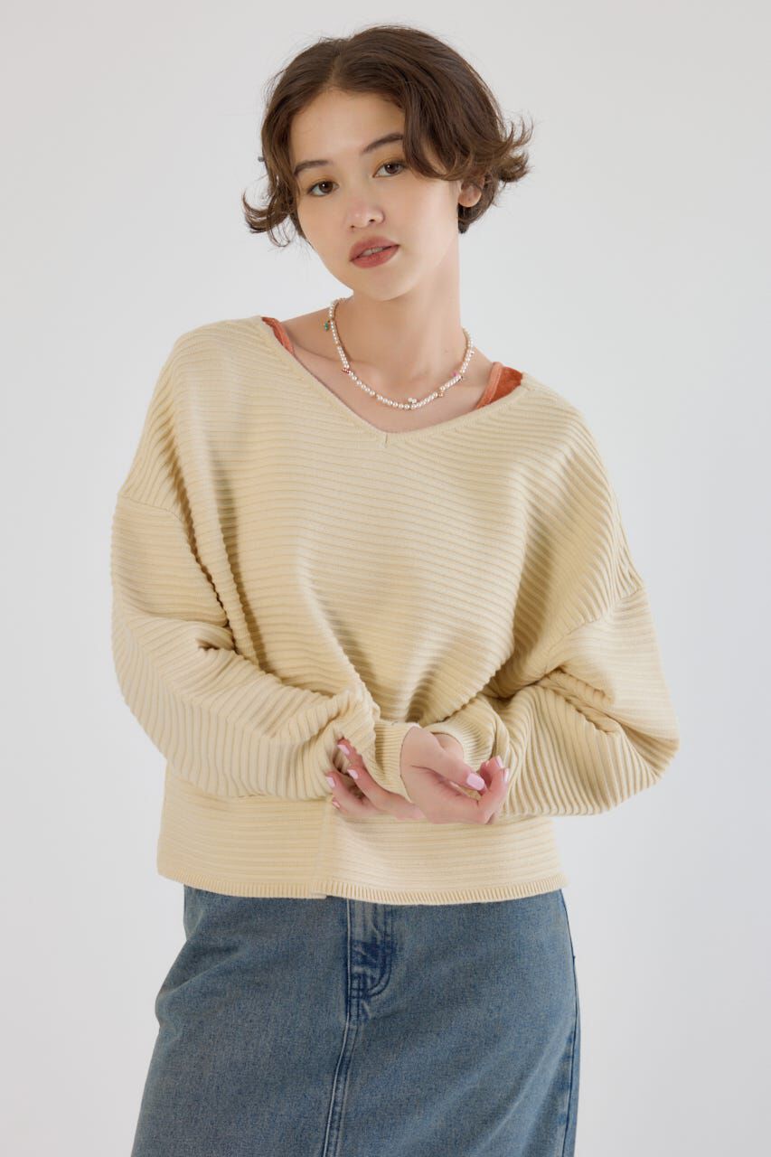 RODEO CROWNS「2WAYクロスニットトップス」|ニット・セーター|IVOY3