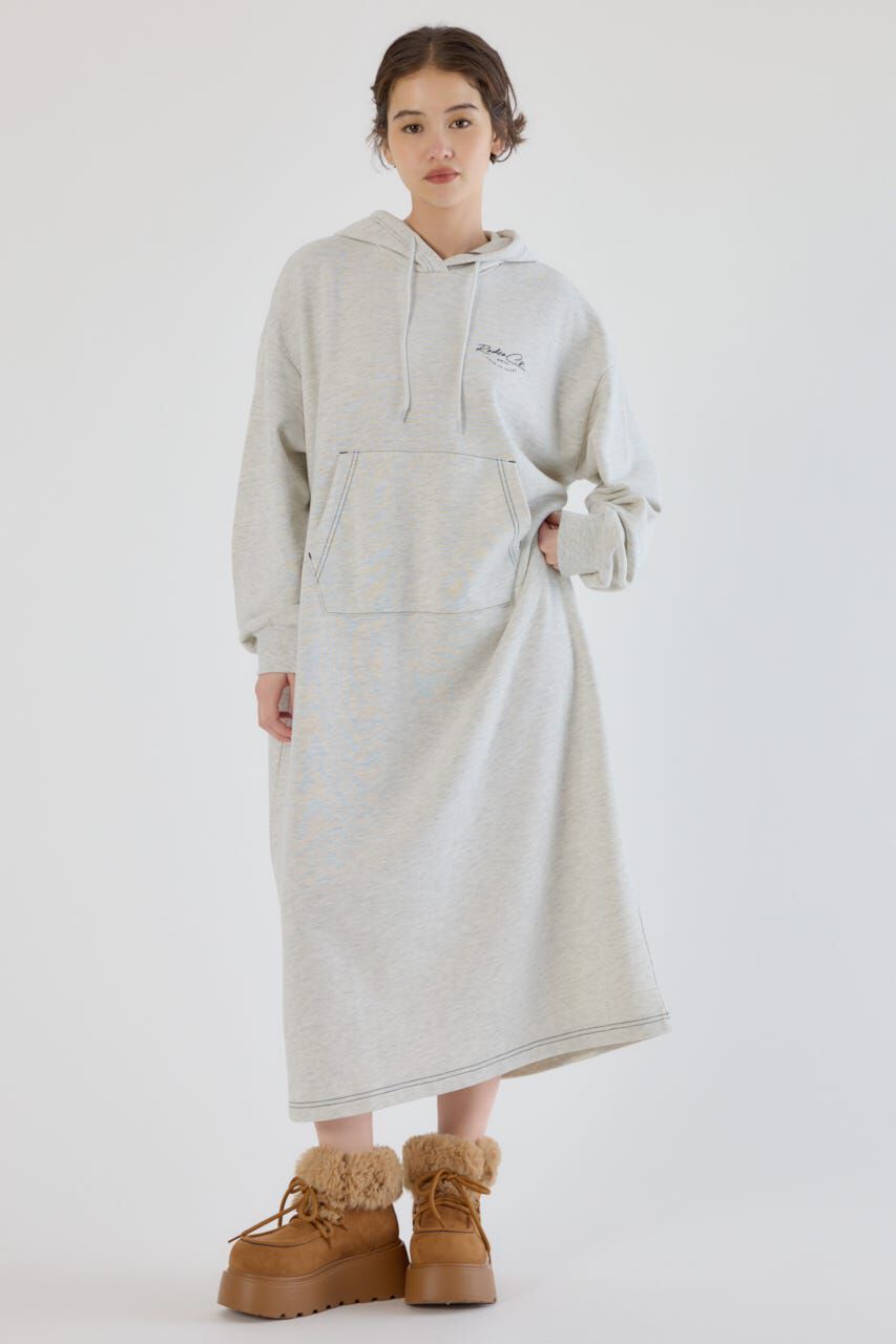 RODEO CROWNS「RCSカラーステッチパーカーワンピース」|ワンピース|L/T.GRY1