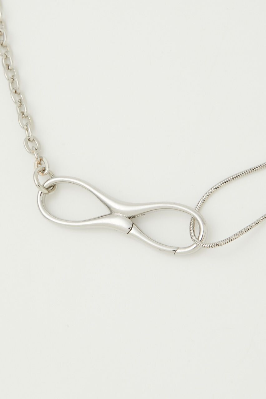SLY「MANYWAY CURVE METAL COMBI ネックレス」|ネックレス|