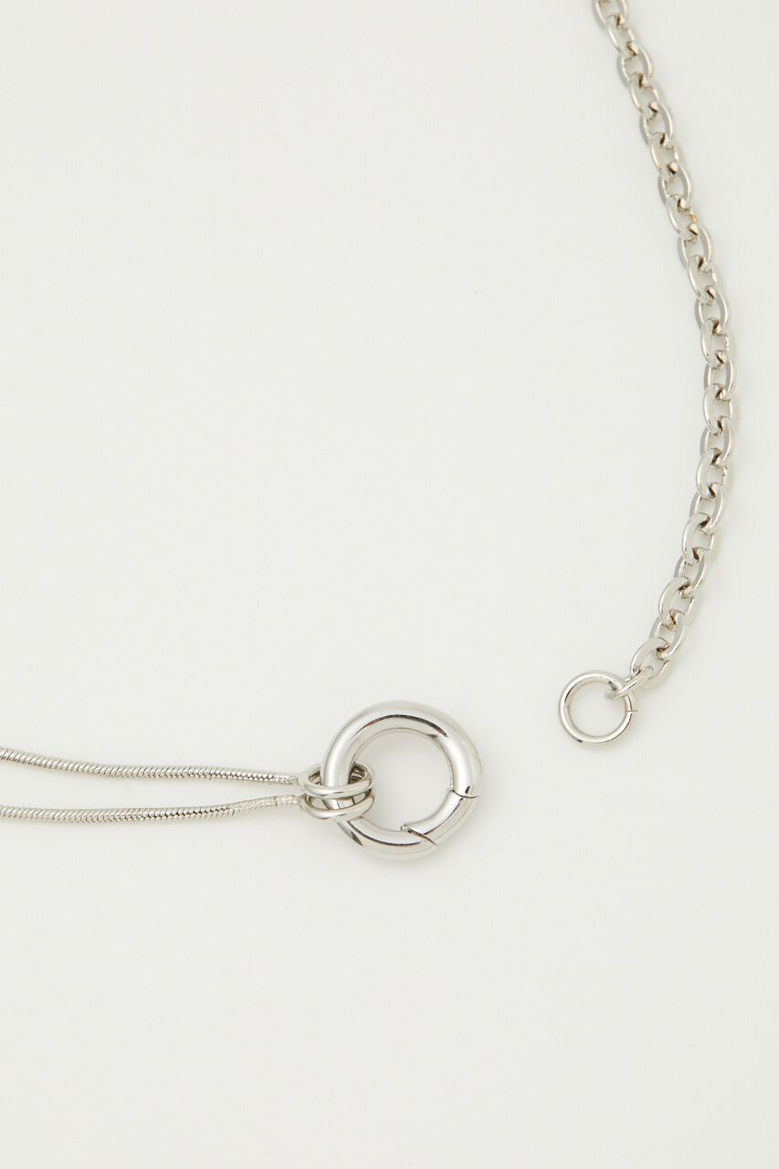 SLY「MANYWAY CURVE METAL COMBI ネックレス」|ネックレス|