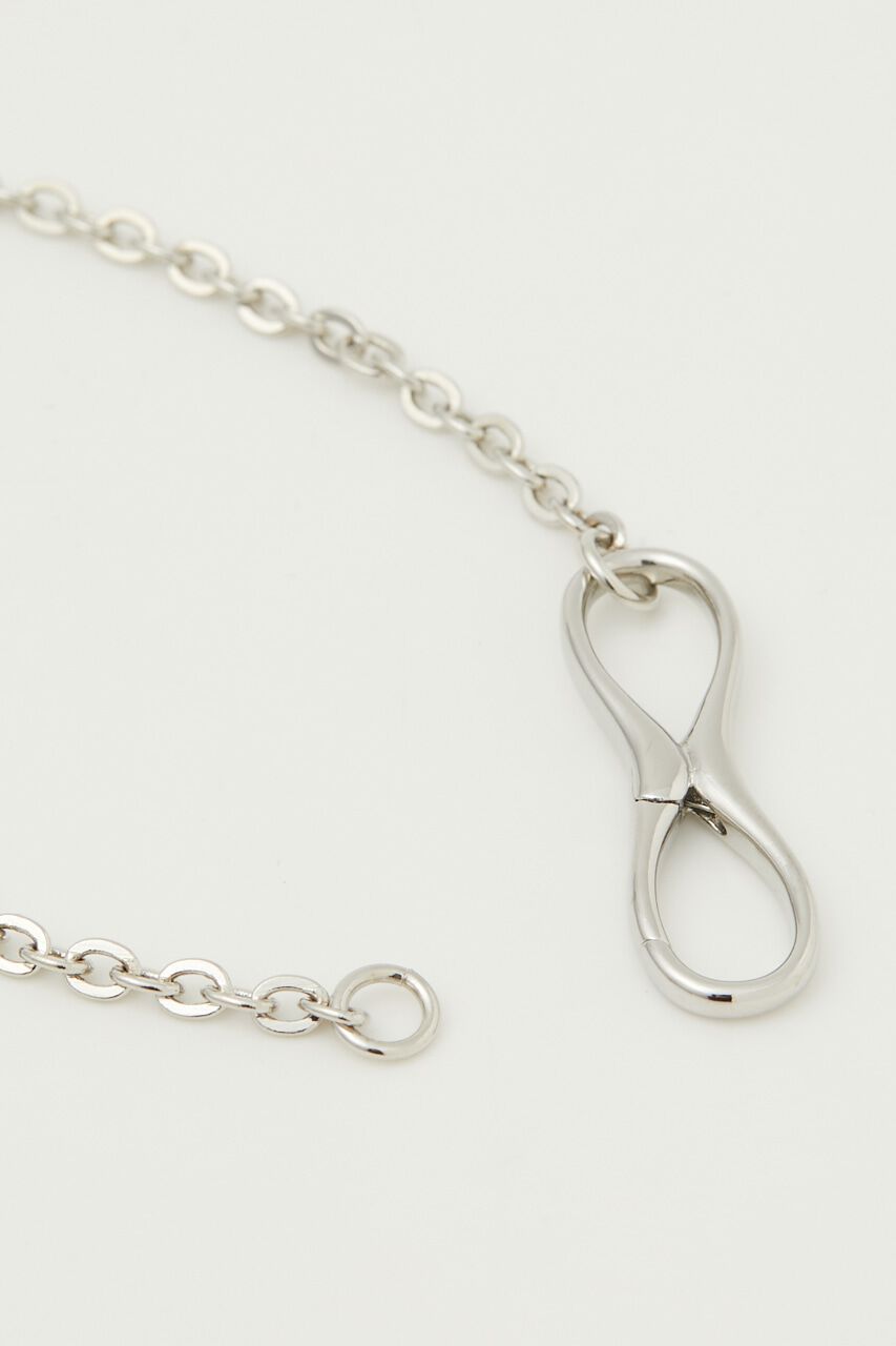 SLY「MANYWAY CURVE METAL COMBI ネックレス」|ネックレス|