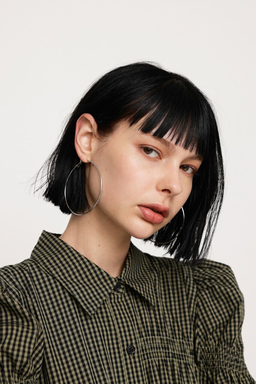 SLY「THIN HOOP ピアス」|ピアス|SLV