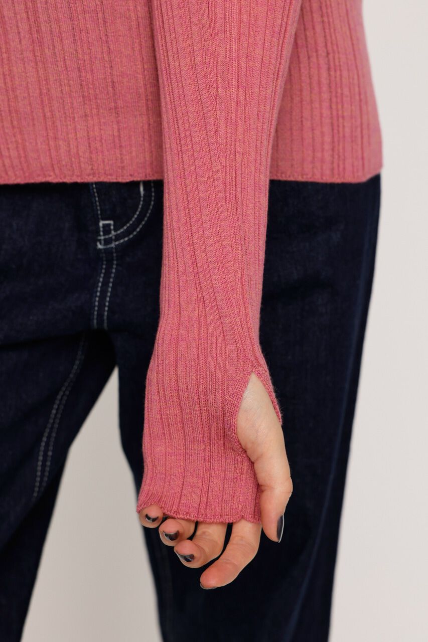 SLY「A／WOOL BLEND H／N トップス」|ニット・セーター|