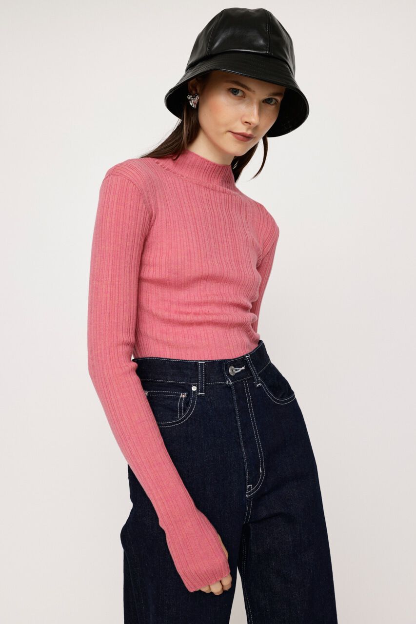 SLY「A／WOOL BLEND H／N トップス」|ニット・セーター|