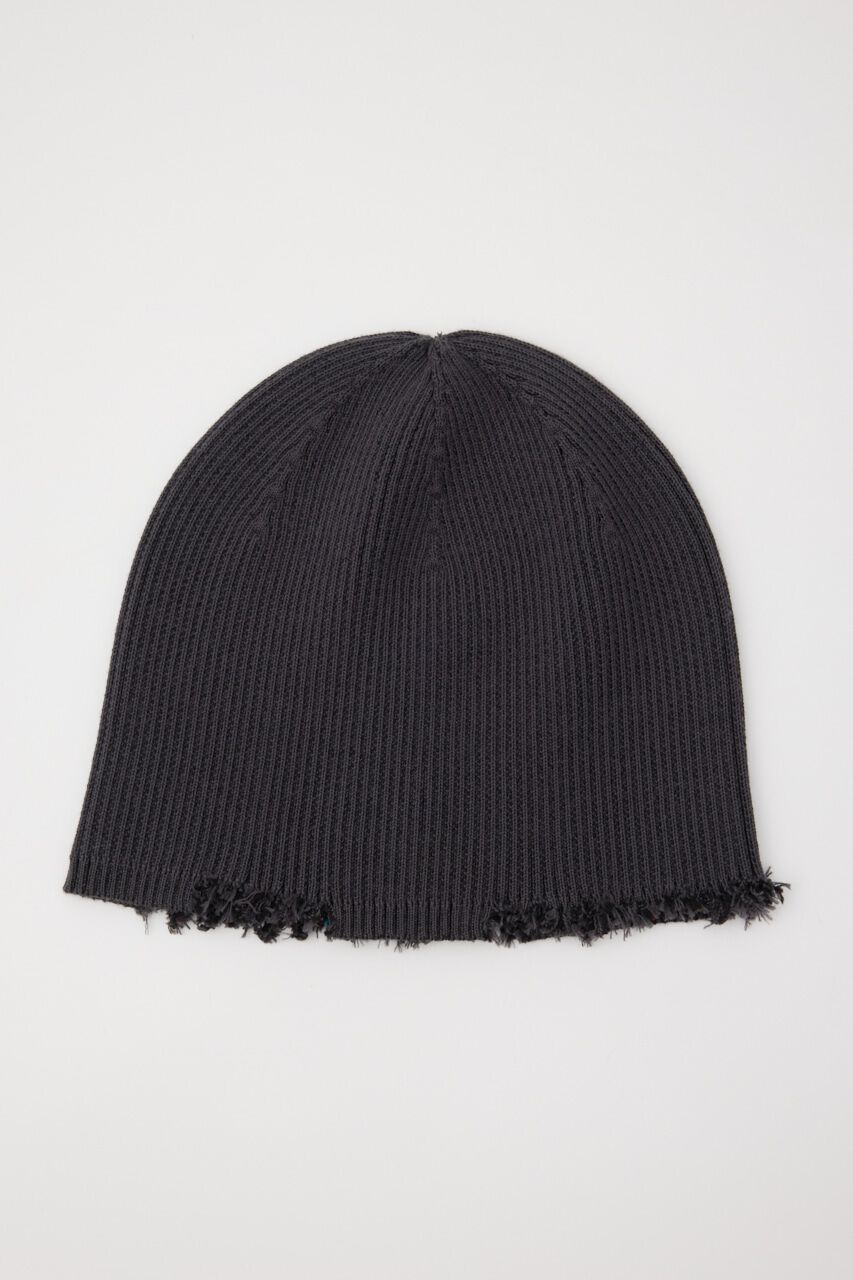 SLY「DAMAGING RIB BEANIE」|その他|M/GRY7