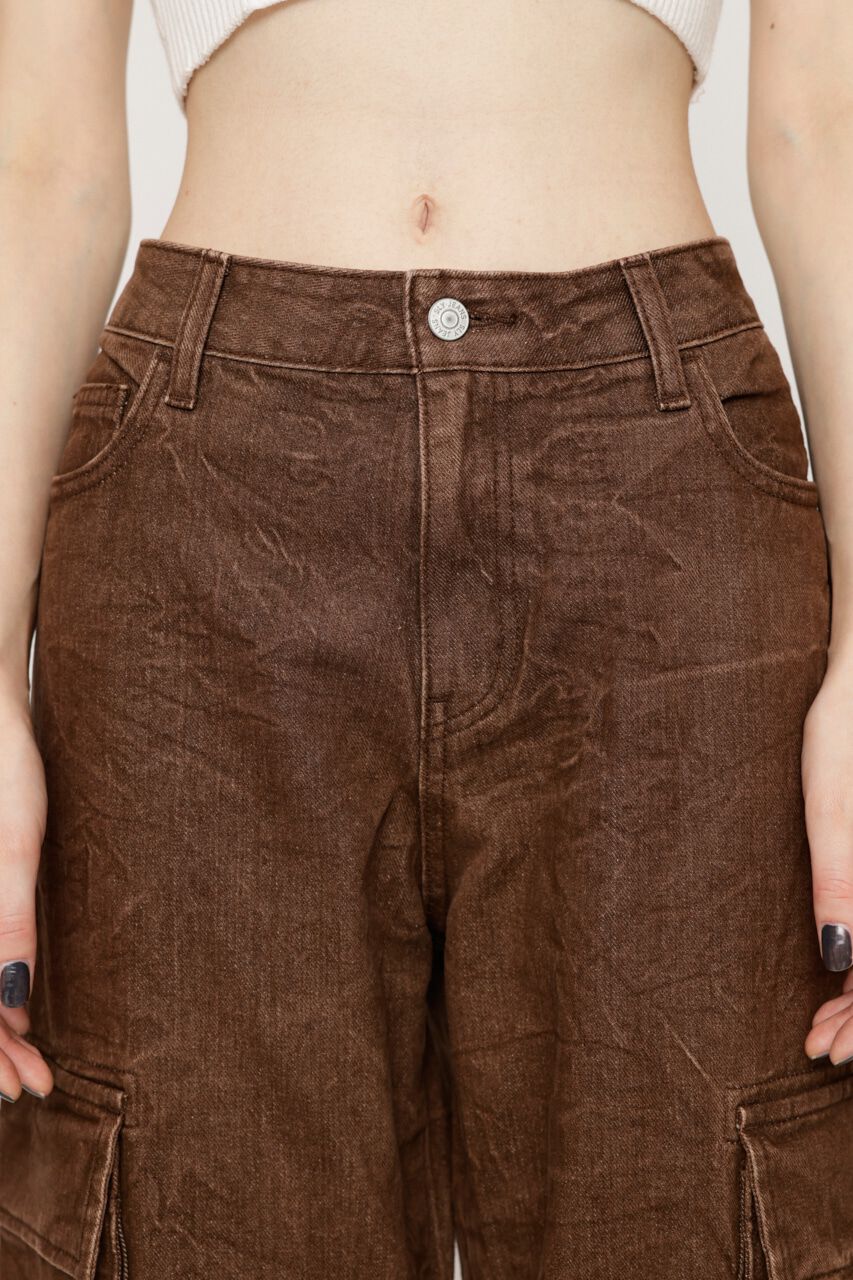 SLY「CRACK WASH LW DENIM PT-E」|デニム|