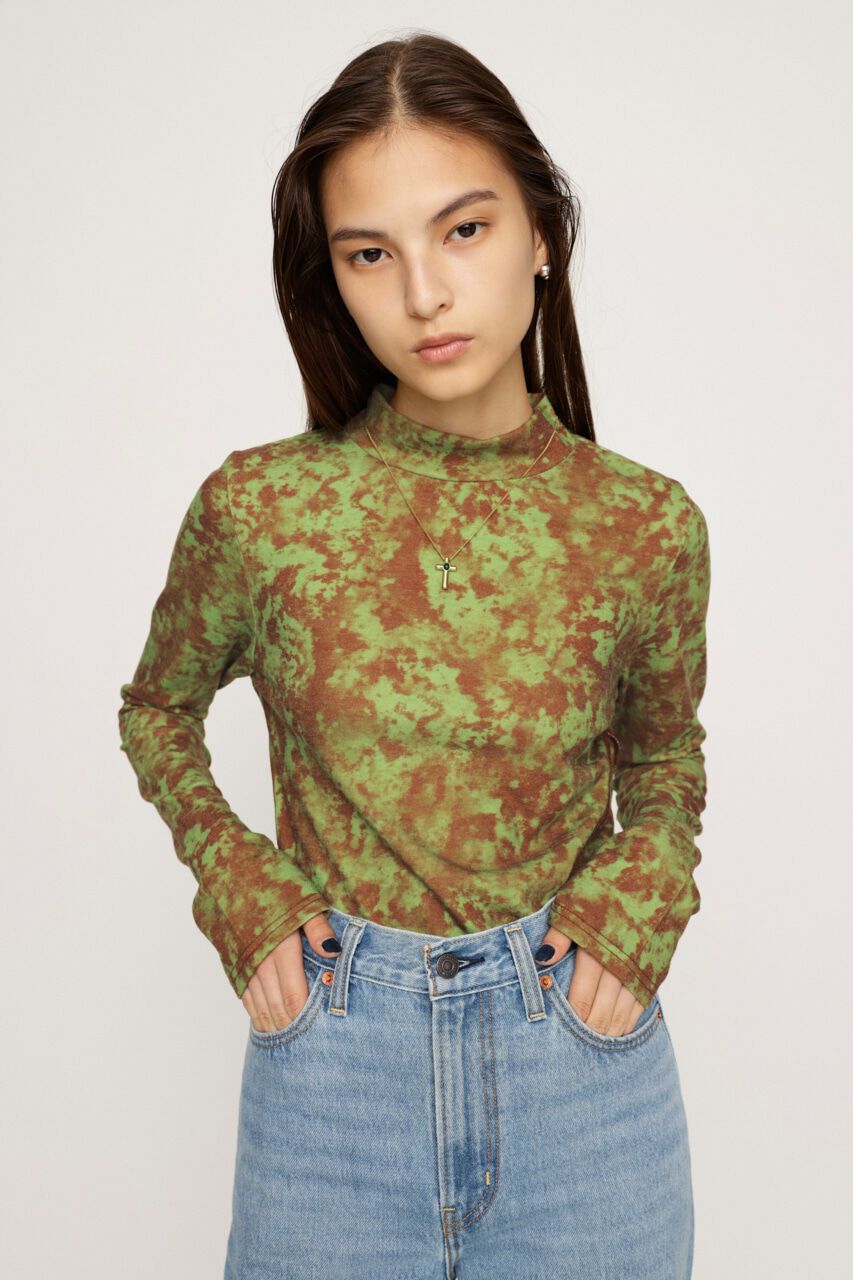 SLY「TIE DYE CUT トップス」|Tシャツ・カットソー|