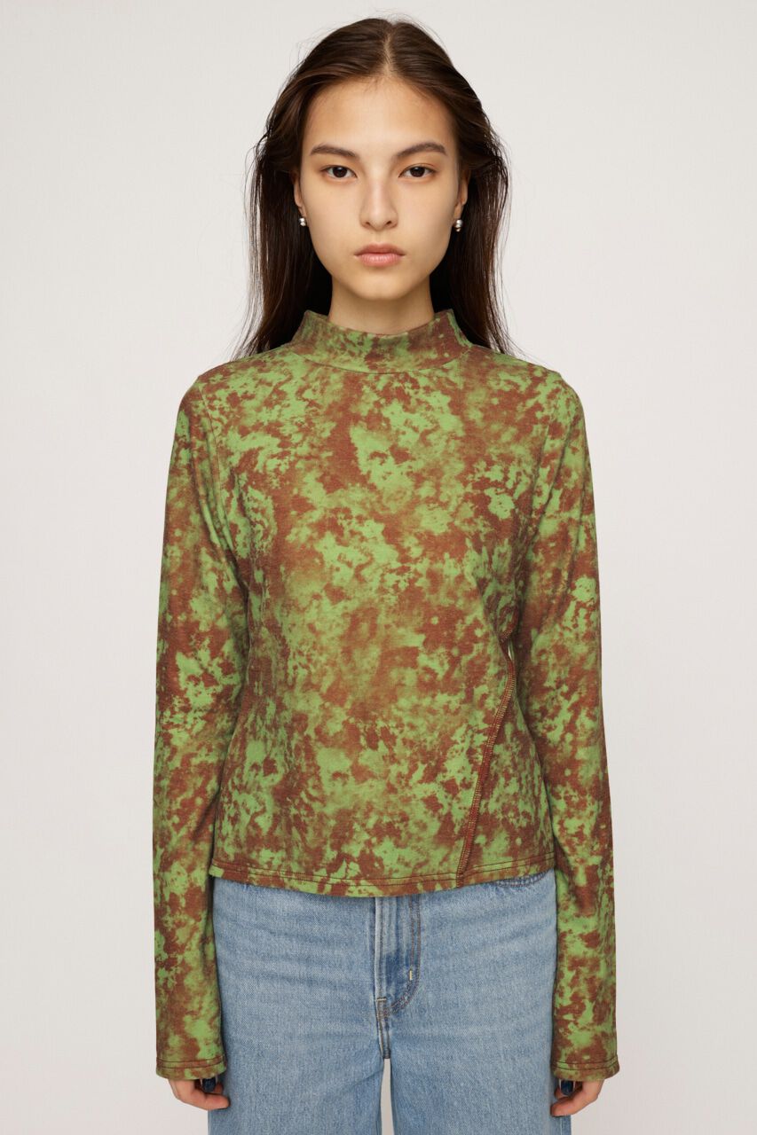 SLY「TIE DYE CUT トップス」|Tシャツ・カットソー|