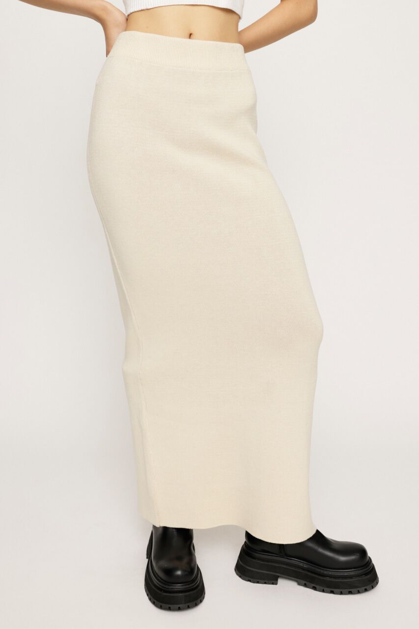 SLY「REVERSIBLE KNIT SLIT スカート」|スカート|