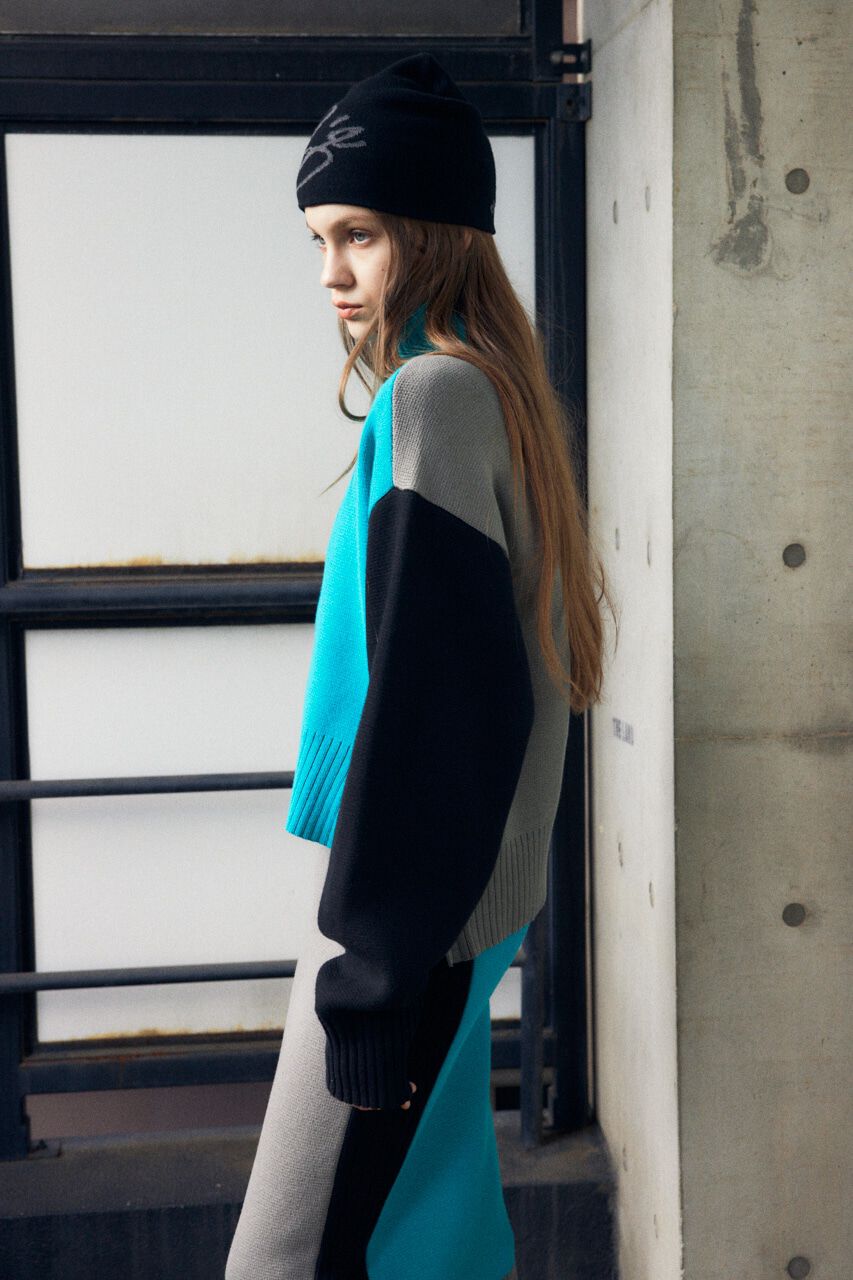 SLY「MILANO RIB ZIP トップス」|ニット・セーター|