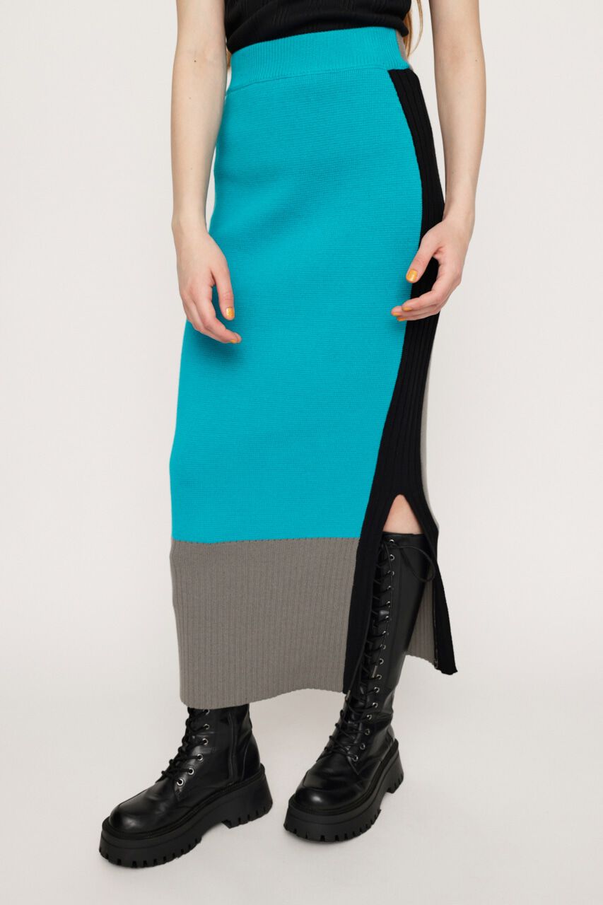 SLY「MILANO RIB ミディアムスカート」|スカート|