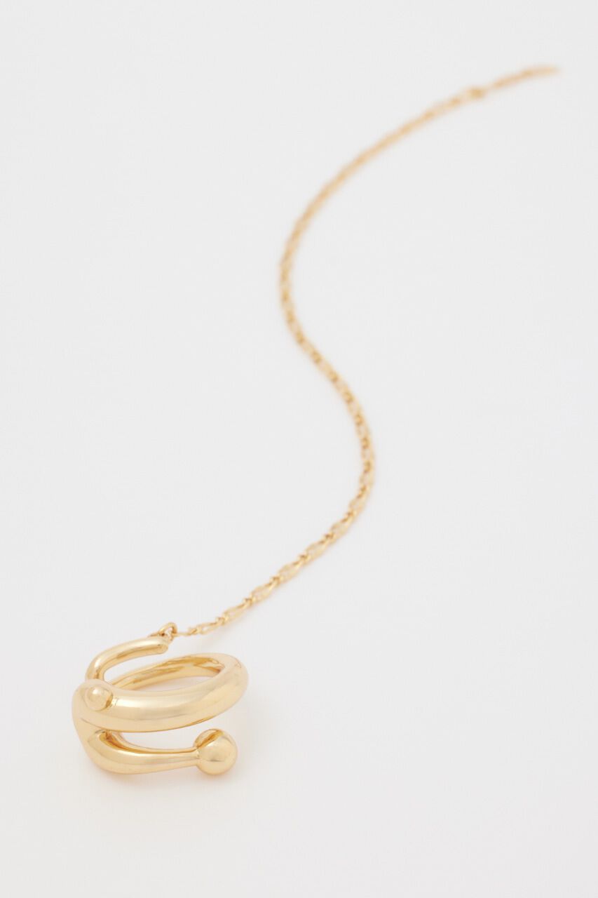 SLY「R／C SWAY CHAIN EAR CUFF」|ピアス|