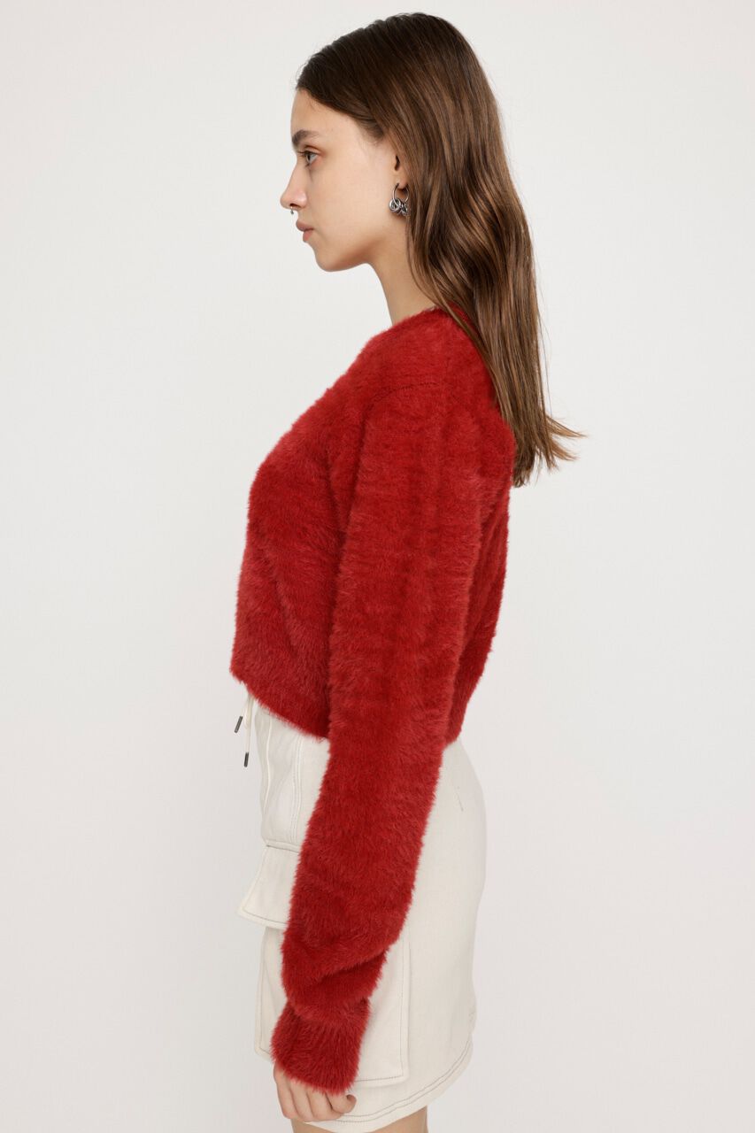 SLY「SHAGGY CREW NECK トップス」|ニット・セーター|