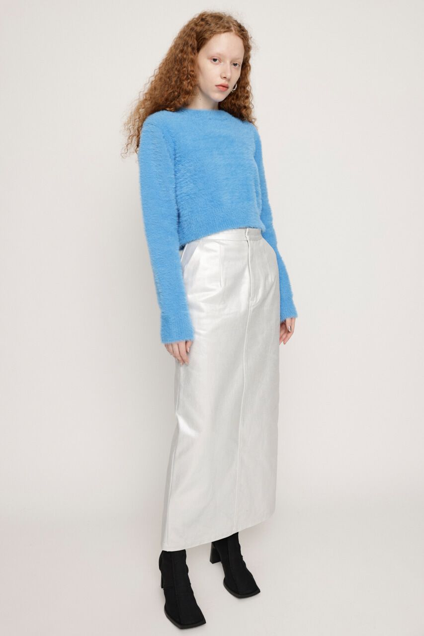SLY「SHAGGY CREW NECK トップス」|ニット・セーター|