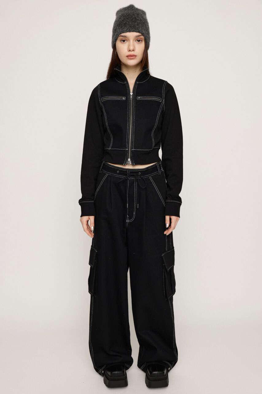 SLY「COMBI RELAX CUT パンツ」|その他|BLK