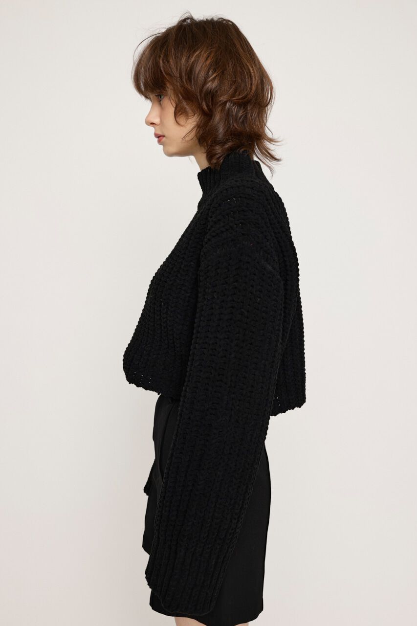 SLY「MOLE YARN CROP トップス」|ニット・セーター|