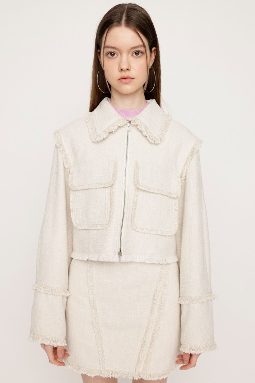 SLY「SPRING TWEED CROP ジャケット」|その他|