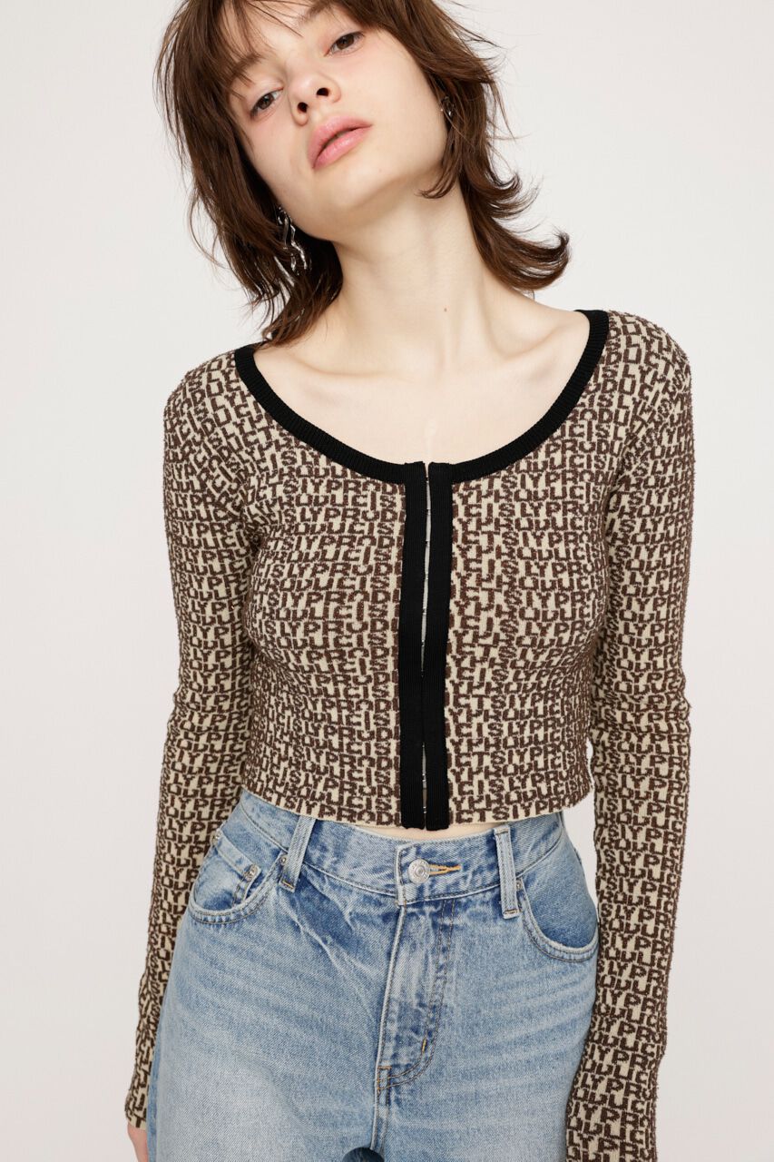 SLY「GLITTER JQ トップス」|ニット・セーター|