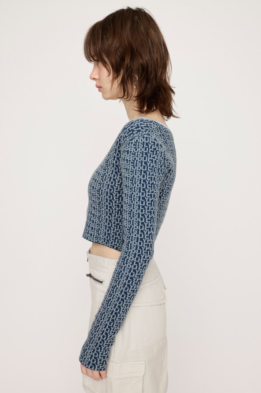 SLY「GLITTER JQ トップス」|ニット・セーター|