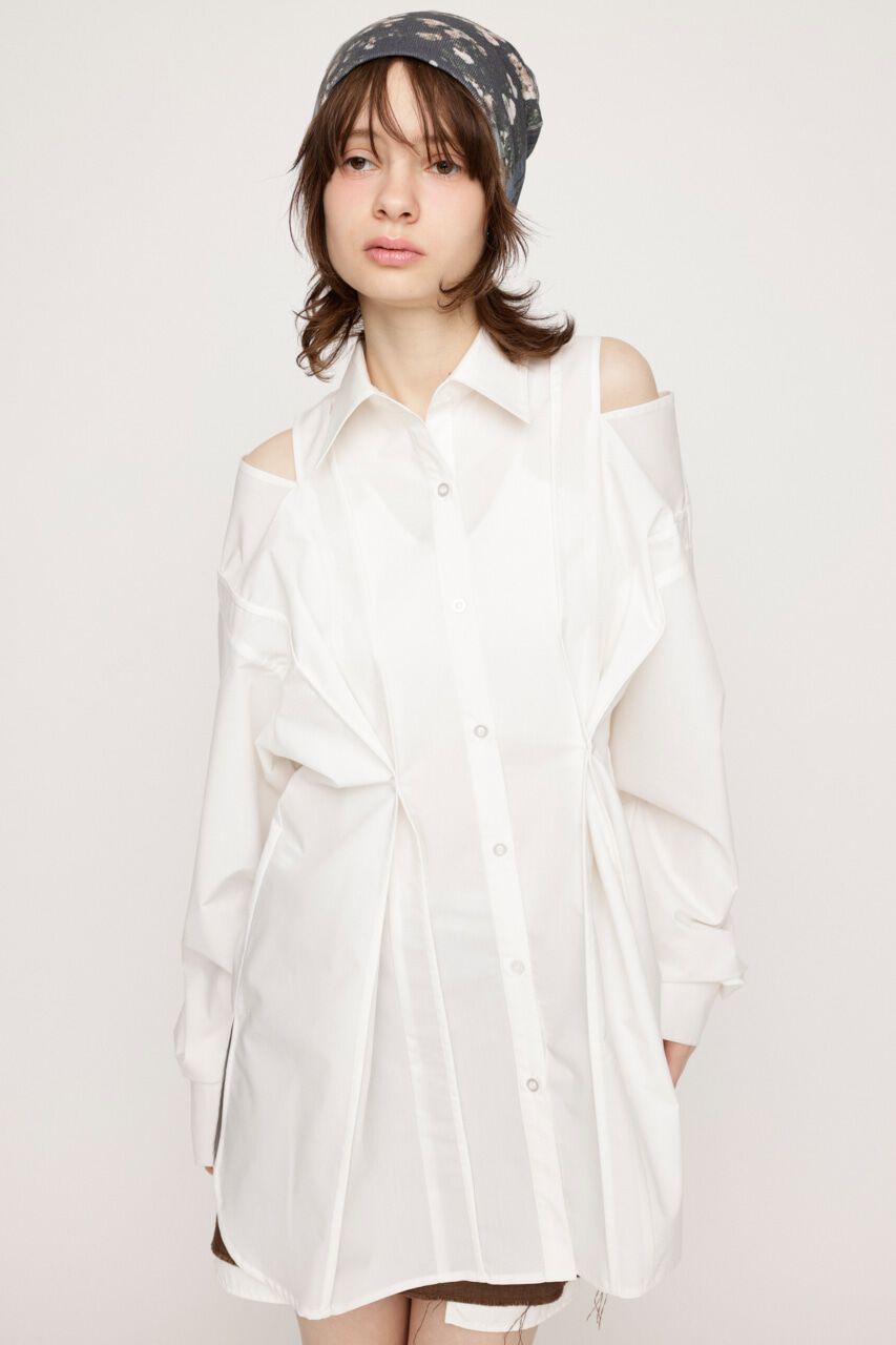 SLY「2WAY OVER SIZE シャツ」|シャツ・ブラウス|