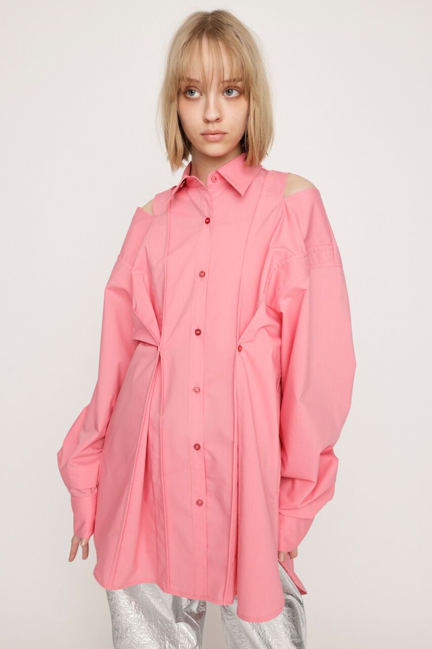 SLY「2WAY OVER SIZE シャツ」|シャツ・ブラウス|