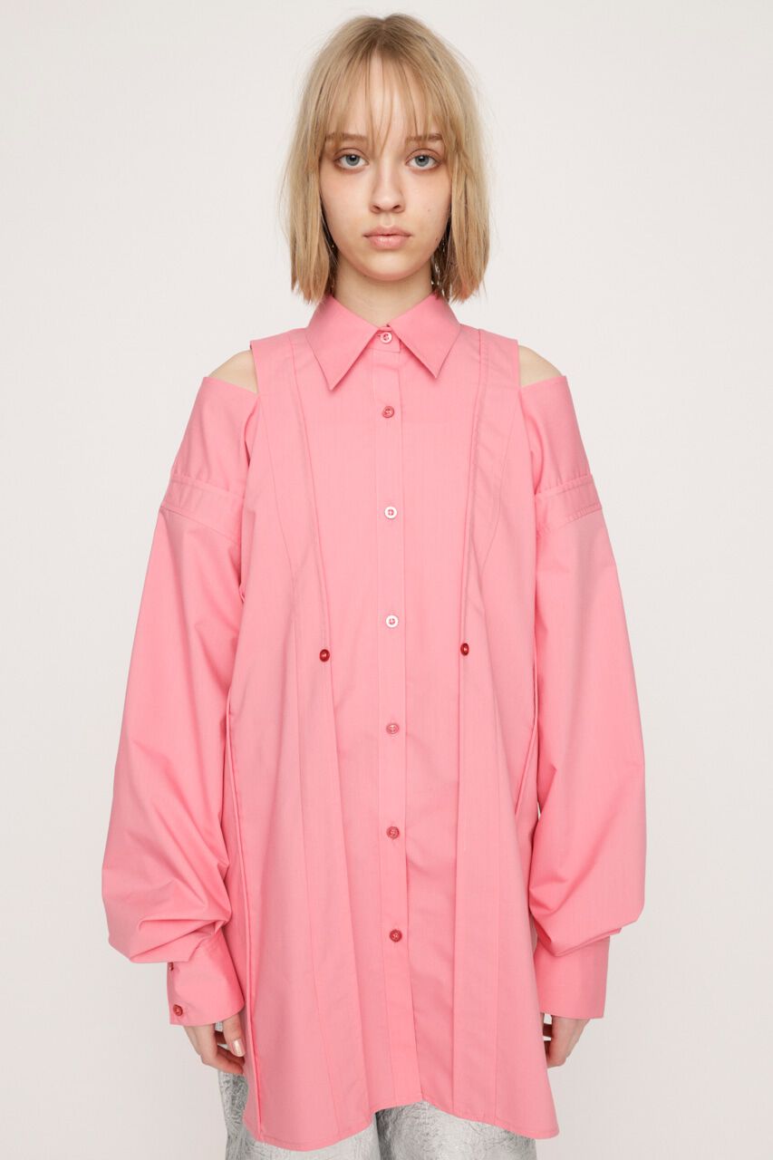 SLY「2WAY OVER SIZE シャツ」|シャツ・ブラウス|