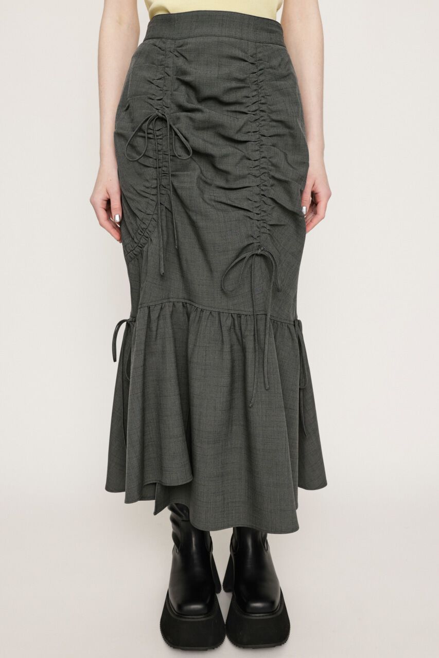 SLY「ASYMMETRY GATHER スカート」|スカート|